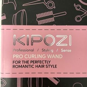 KIPOZI PROFESSIONAL CURLING IRON WAND- NIB